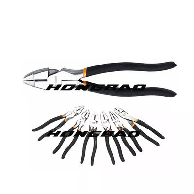 9&quot; 9.5&quot; Ağır Hizmet Tipi Kombine Pense 200 Mm 210mm Makası Lineman Kesici Kolay Kesim
