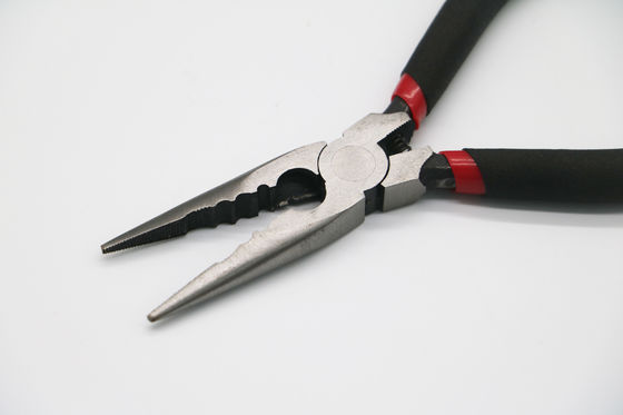 8 İnç 6 İnç Uzun Burun Pense 150mm Çok Düz Keskin Uzun İğne