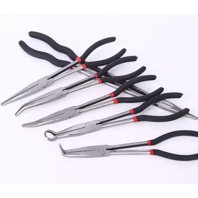11&quot; kesme Uzun Uzantılı Pense kilitleme 8 mm Yuvarlak Uçlu Hortum Tutucu 5/16&quot;