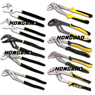 Çekiçli 6 İnç 7&quot; 8 İnç 12 Su Pompası Pensesi 2'si 1 Arada Dolgunlaştırıcı Aletler CRV 12 Boru D4