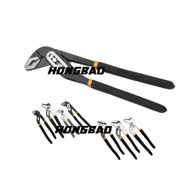 8 9.5 12 &quot;Kutu Ortak Su Pompası Pense 180mm 500mm Kanal Kilidi Ayarlanabilir Evrensel D4