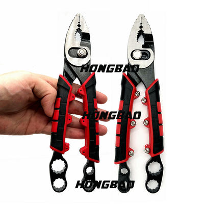 Tel Kesici Anahtar Anahtarı Kolu 9-1 / 2 &quot;10 İnç 8 İnç ile Kombinasyon Kayma Ortak Pense