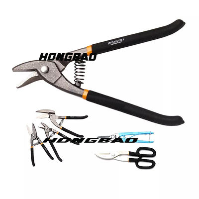 Uzun Burun Teneke Snip Kesiciler Grip 8 9.5&quot; 300mm Teneke Makas