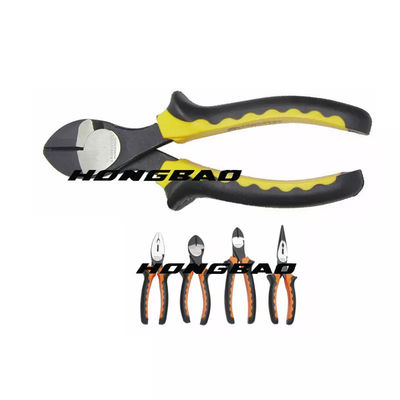 Mini İzoleli Çapraz Kesme Pensesi 7 In 6 &quot;8&quot; 200mm Çıkıntılı Eklem Tipi