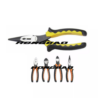 Mini İzoleli Çapraz Kesme Pensesi 7 In 6 &quot;8&quot; 200mm Çıkıntılı Eklem Tipi