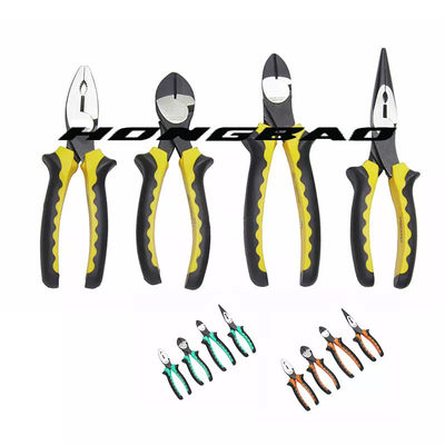 Mini İzoleli Çapraz Kesme Pensesi 7 In 6 &quot;8&quot; 200mm Çıkıntılı Eklem Tipi