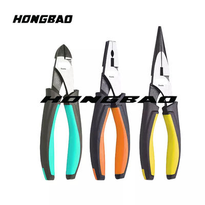 Mini İzoleli Çapraz Kesme Pensesi 7 In 6 &quot;8&quot; 200mm Çıkıntılı Eklem Tipi