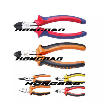 6 &quot;7&quot; 9 In 11 &quot;Çapraz Kesici Pense Alman Almanya TUVGS Sınıf 60 # Cr V Çelik 1.6mm