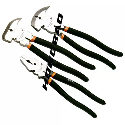 9 &quot;10&quot; 12 &quot;İzoleli Kombinasyon Pense 180mm 5&quot; Eskrim 2 Boyutlu Dövme Çit