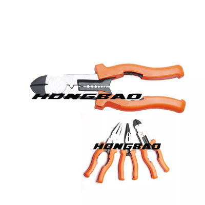 Linesman İzoleli Kombinasyon Pensesi 150mm 8&quot; Mini Çok Amaçlı Makası Çok Fonksiyonlu