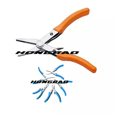Uzun Burun İzoleli Kombinasyon Pensesi Vde 1000v 2'si 1 Arada 7 &quot;8&quot; Çift Kafa Değiştirme Dönen Değiştirilebilir