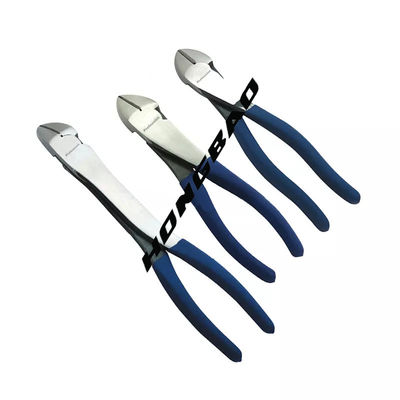 Yan Kesme Çapraz Pense 1000v 180mm 6" Bükülmüş Açı Kafa Gövde Burun 8 11" İnce Kafa