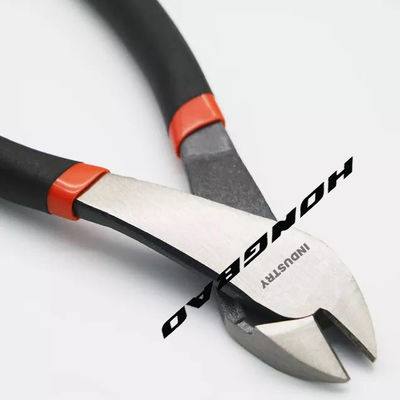 Yan Kesme Çapraz Pense 1000v 180mm 6" Bükülmüş Açı Kafa Gövde Burun 8 11" İnce Kafa