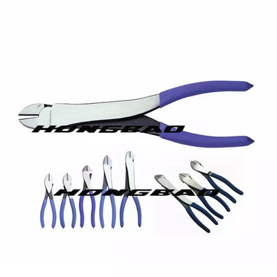 8 &quot;Kablolar El Sanatları Takı Plastikler için Yalıtımlı Çapraz Kesiciler Büyük Kafa Yan Kesme Büyük