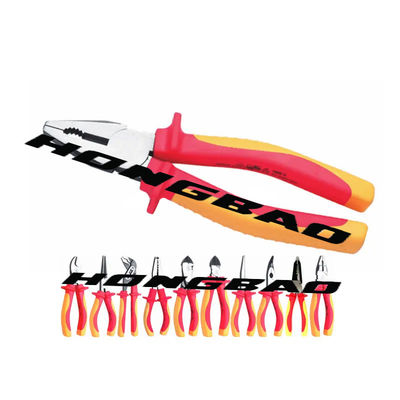 1000V VDE Hand Tools Set Wire Steel Cable Cutting Pliers Electrician Cable Cutter 6&quot;