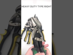Ağır Hizmet Tipi Sol Kesme Havacılık Snips Teneke Makas Kesici 10 