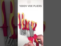 1000V Vde El Aleti Seti 200mm 8 İnç İzoleli Tel Sıyırma Pensesi Kablo Sıkma